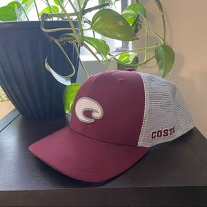 COSTA snapback, maroon